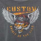 CUSTOMプリント ショート丈ピグメントTシャツ | &soiree | 詳細画像8