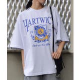 HARTWICKカレッジロゴ ピグメントTシャツ | ＆soiree | 詳細画像18 