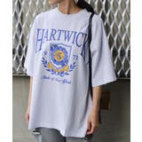 HARTWICKカレッジロゴ ピグメントTシャツ | ＆soiree | 詳細画像20 