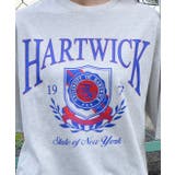 HARTWICKカレッジロゴ ピグメントTシャツ | ＆soiree | 詳細画像22 