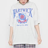 白杢 | HARTWICKカレッジロゴ ピグメントTシャツ | ＆soiree