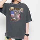 AMERICANプリント ピグメントＴシャツ | ＆soiree | 詳細画像15 