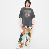 AMERICANプリント ピグメントＴシャツ | ＆soiree | 詳細画像16 