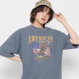 AMERICANプリント ピグメントＴシャツ | ＆soiree | 詳細画像4 