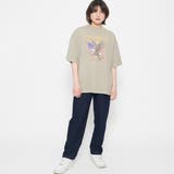 AMERICANプリント ピグメントＴシャツ | ＆soiree | 詳細画像9 
