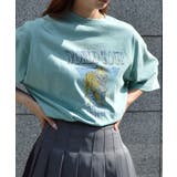 World Tourタイガープリント ピグメントＴシャツ | ＆soiree | 詳細画像15 
