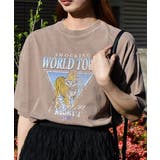 World Tourタイガープリント ピグメントＴシャツ | ＆soiree | 詳細画像2 