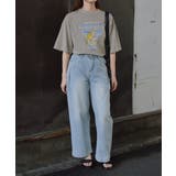 World Tourタイガープリント ピグメントＴシャツ | ＆soiree | 詳細画像21 