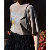 World Tourタイガープリント ピグメントＴシャツ | ＆soiree | 詳細画像4 