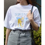 World Tourタイガープリント ピグメントＴシャツ | ＆soiree | 詳細画像7 