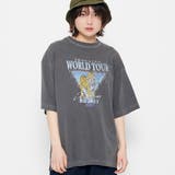 チャコール | World Tourタイガープリント ピグメントＴシャツ | ＆soiree