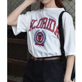フロリダカレッジTシャツ | ＆soiree | 詳細画像8 