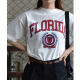 ホワイト | フロリダカレッジTシャツ | ＆soiree