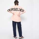 バックロゴドルマンTシャツ | ＆soiree | 詳細画像24 