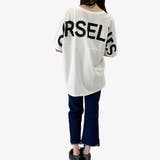 バックロゴドルマンTシャツ | ＆soiree | 詳細画像25 