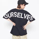 バックロゴドルマンTシャツ | ＆soiree | 詳細画像6 