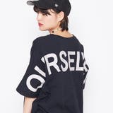 ブラック | バックロゴドルマンTシャツ | ＆soiree