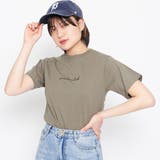 カーキ | Complicated刺繍ロゴTシャツ | ＆soiree