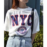 ホワイト |  NYCフロッキーロゴTシャツ | ＆soiree