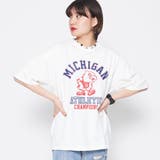 バードプリントカレッジＴシャツ | ＆soiree | 詳細画像3 