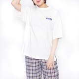 オーバーサイズ サークルバックプリントTシャツ | ＆soiree | 詳細画像14 