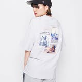 ノスタルジックバックフォトプリントTシャツ | ＆soiree | 詳細画像21 