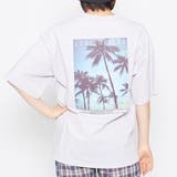 ラベンダー | CaliforniaバックフォトプリントＴシャツ | ＆soiree