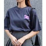 グリッタープリントTシャツ | ＆soiree | 詳細画像4 