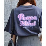 グリッタープリントTシャツ | ＆soiree | 詳細画像5 