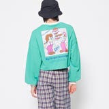 ハンバーガープリントショートスウェット | ＆soiree | 詳細画像5 