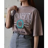 MINESOTAカレッジロゴ ピグメントTシャツ | ＆soiree | 詳細画像16 