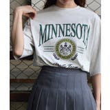 MINESOTAカレッジロゴ ピグメントTシャツ | ＆soiree | 詳細画像2 