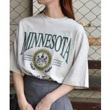 MINESOTAカレッジロゴ ピグメントTシャツ | ＆soiree | 詳細画像3 