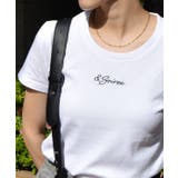 &soiree刺繍Tシャツ | &soiree | 詳細画像2