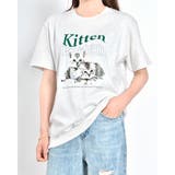 kitten猫プリントTシャツ | ＆soiree | 詳細画像15 