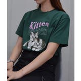 kitten猫プリントTシャツ | ＆soiree | 詳細画像2 