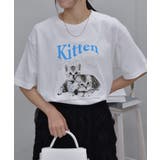 kitten猫プリントTシャツ | ＆soiree | 詳細画像6 