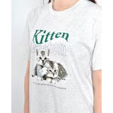 オートミール | kitten猫プリントTシャツ | ＆soiree