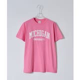 MICHIGAN カレッジロゴプリントTシャツ(半袖) | &soiree | 詳細画像80