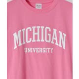 MICHIGAN カレッジロゴプリントTシャツ(半袖) | &soiree | 詳細画像81