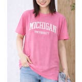MICHIGAN カレッジロゴプリントTシャツ(半袖) | &soiree | 詳細画像84