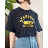 カレッジロゴアソートプリントTシャツ(半袖) | ＆soiree | 詳細画像58 