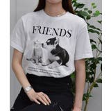 白杢 | FRIENDS シートプリントTシャツ | &soiree