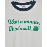 WAIT A MINUTEイチゴプリント リンガーTシャツ | ＆soiree | 詳細画像21 