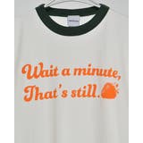 WAIT A MINUTEイチゴプリント リンガーTシャツ | ＆soiree | 詳細画像23 