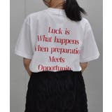 メッセージプリントTシャツ | &soiree | 詳細画像13