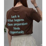 メッセージプリントTシャツ | &soiree | 詳細画像6