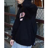 12.7オンス ヘビーウェイトカレッジ風アーチロゴ裏毛トレーナー | MODISH GAZE | 詳細画像18