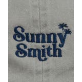 SUNNY SMITH ヤシの木ロゴ刺繍ピグメント バイカラーCap | MODISH GAZE | 詳細画像16