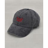 ブラック | SUNNY SMITH ヤシの木ロゴ刺繍ピグメント バイカラーCap | MODISH GAZE